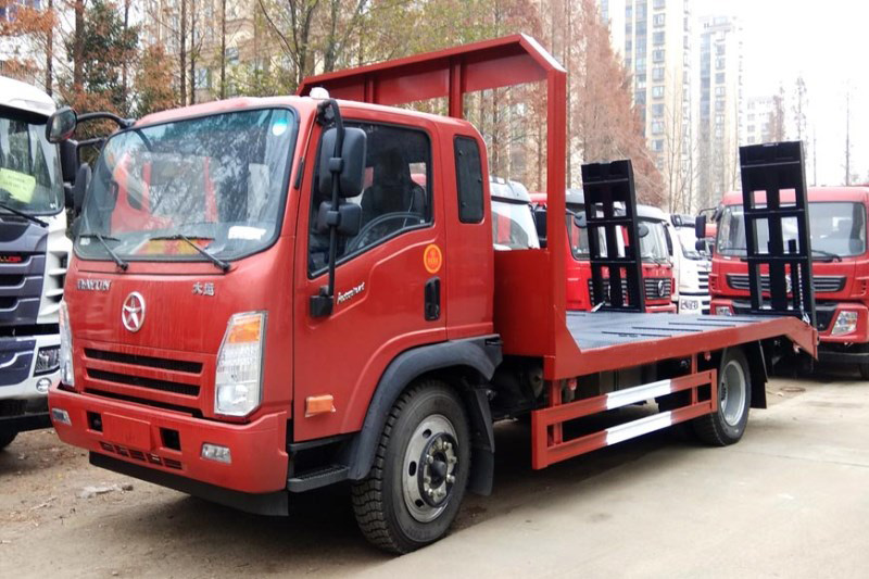 大运平板运输车170马力