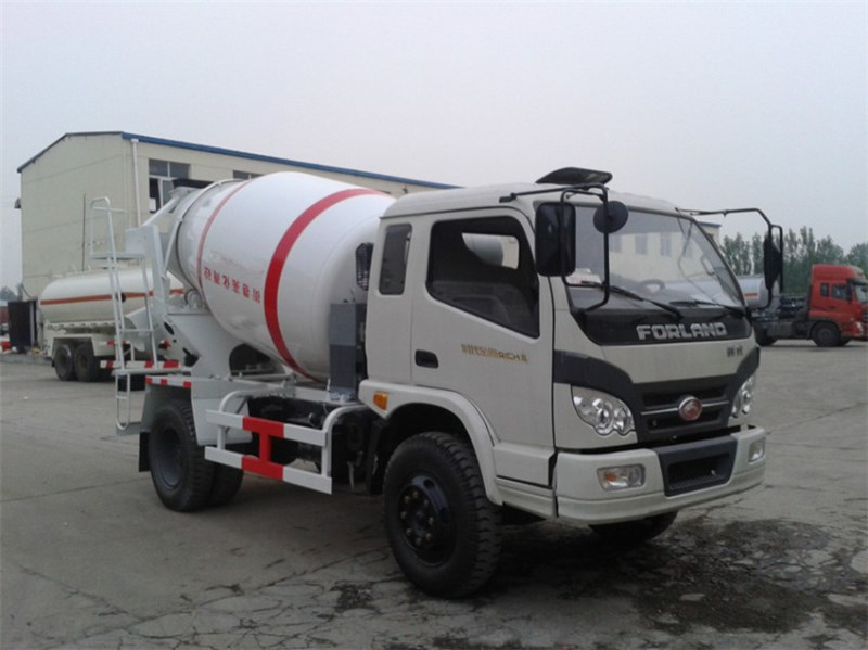 福田3方搅拌车